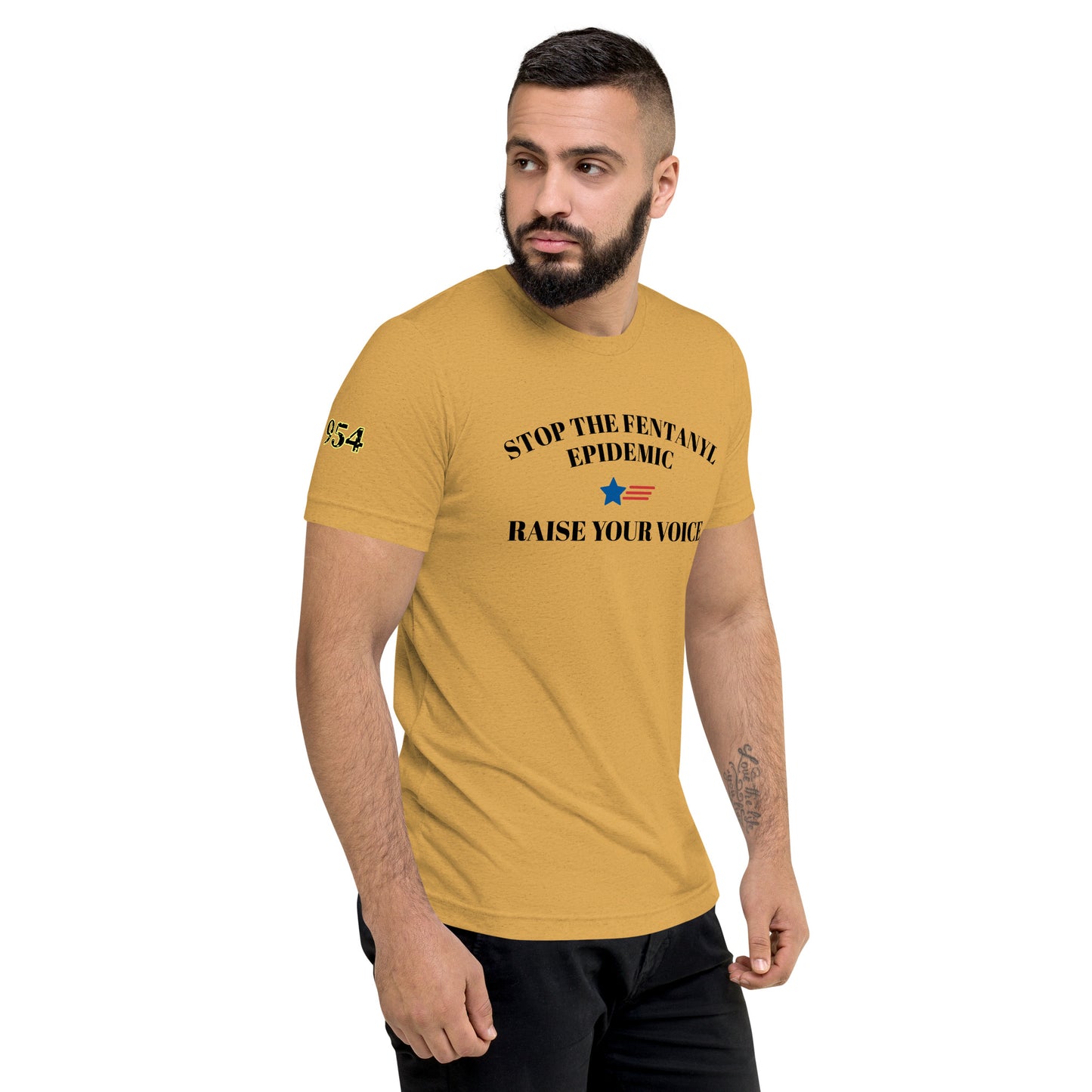 Stop Fentanyl 954 Signature Short sleeve t-shirt