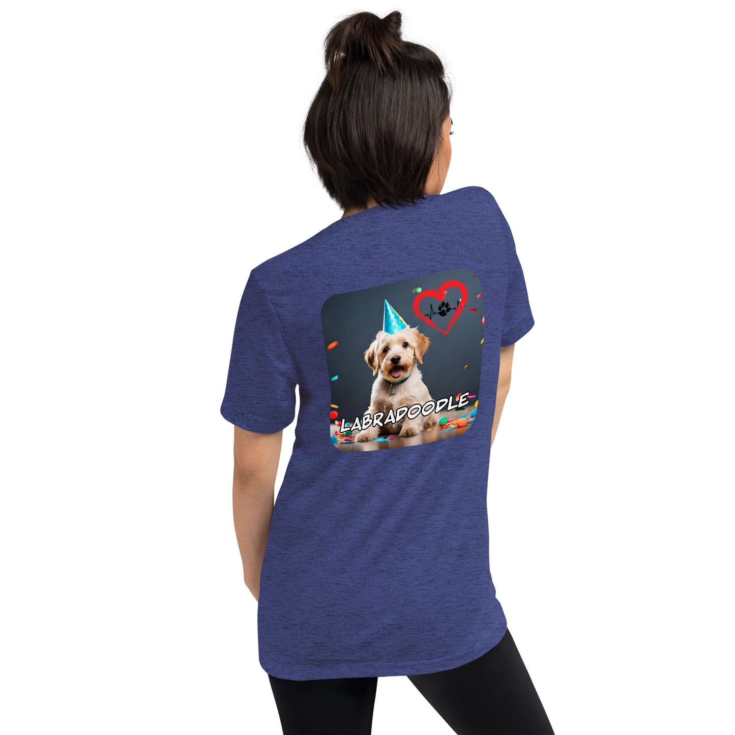 Labradoodle IV 954 Signature Short sleeve t-shirt