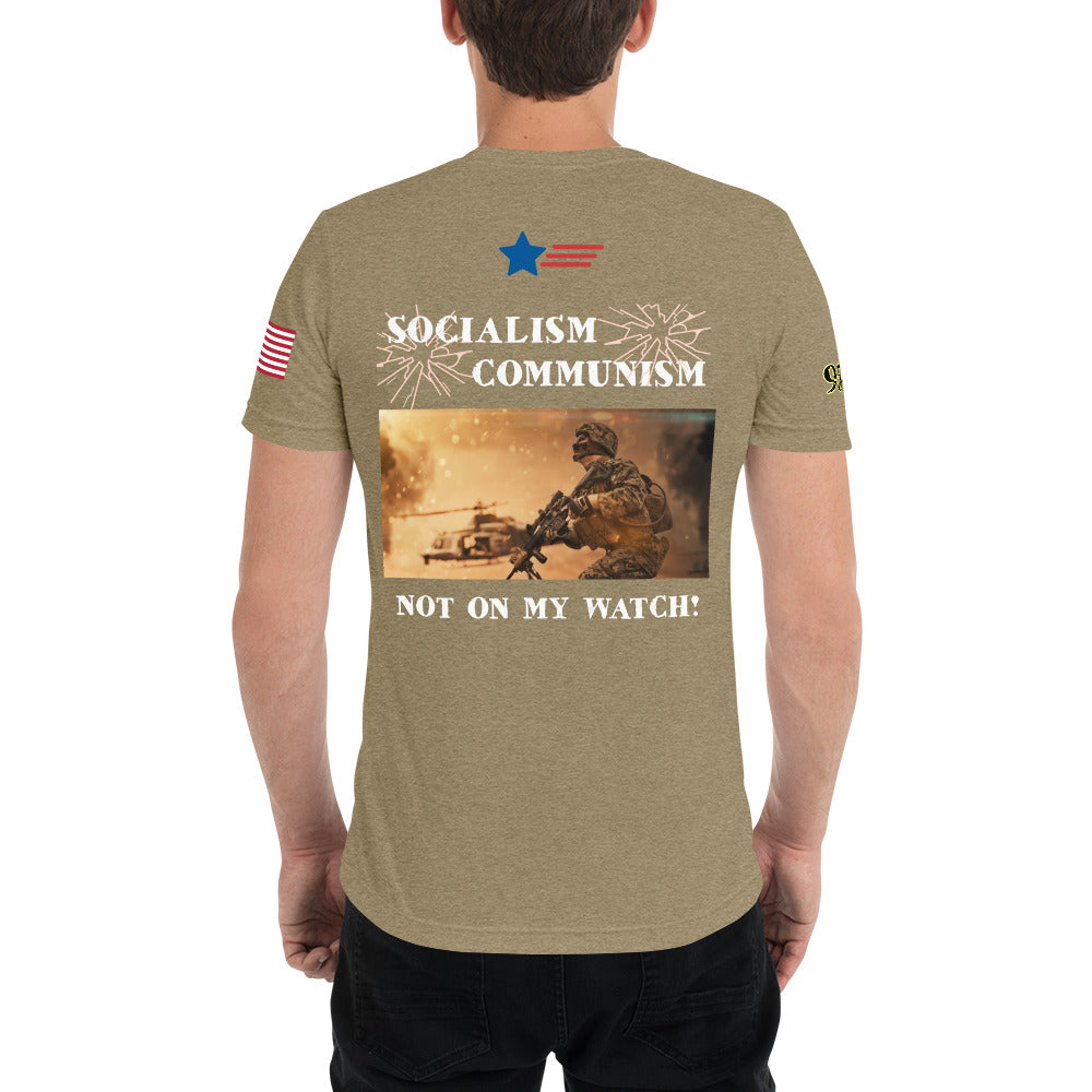 Defender of Freedom 954 Signature Short sleeve t-shirt