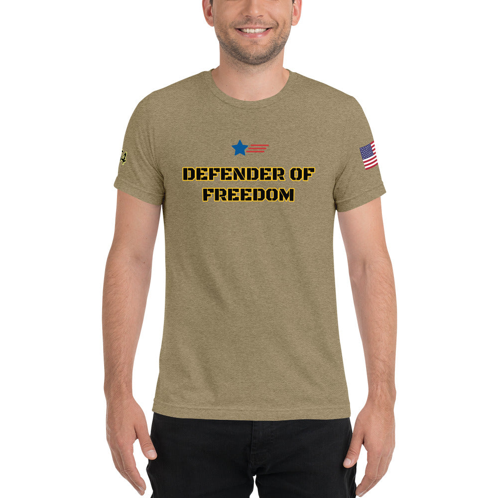 Defender of Freedom 954 Signature Short sleeve t-shirt