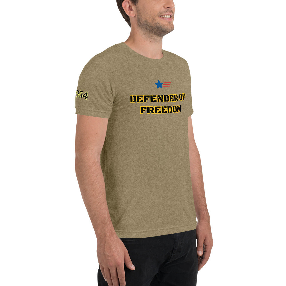 Defender of Freedom 954 Signature Short sleeve t-shirt