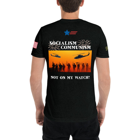 Defender of Freedom 954 Signature  Short sleeve t-shirt
