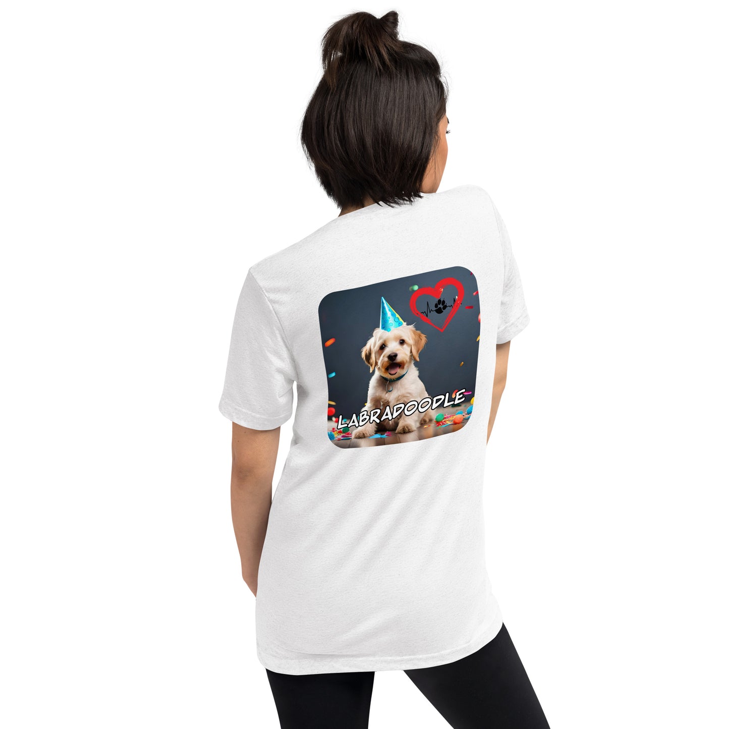 Labradoodle IV 954 Signature Short sleeve t-shirt