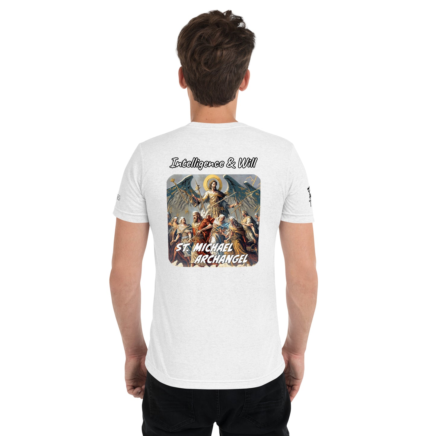 St. Michael Archangel I&W 954 Signature Short sleeve t-shirt