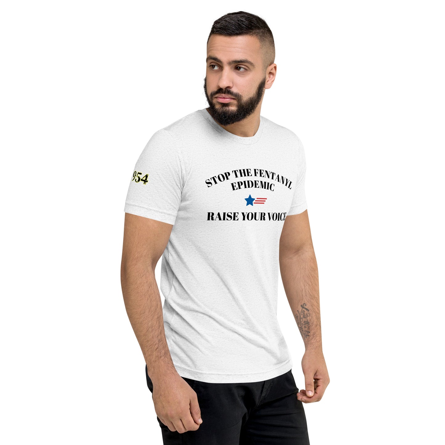 Stop Fentanyl 954 Signature Short sleeve t-shirt