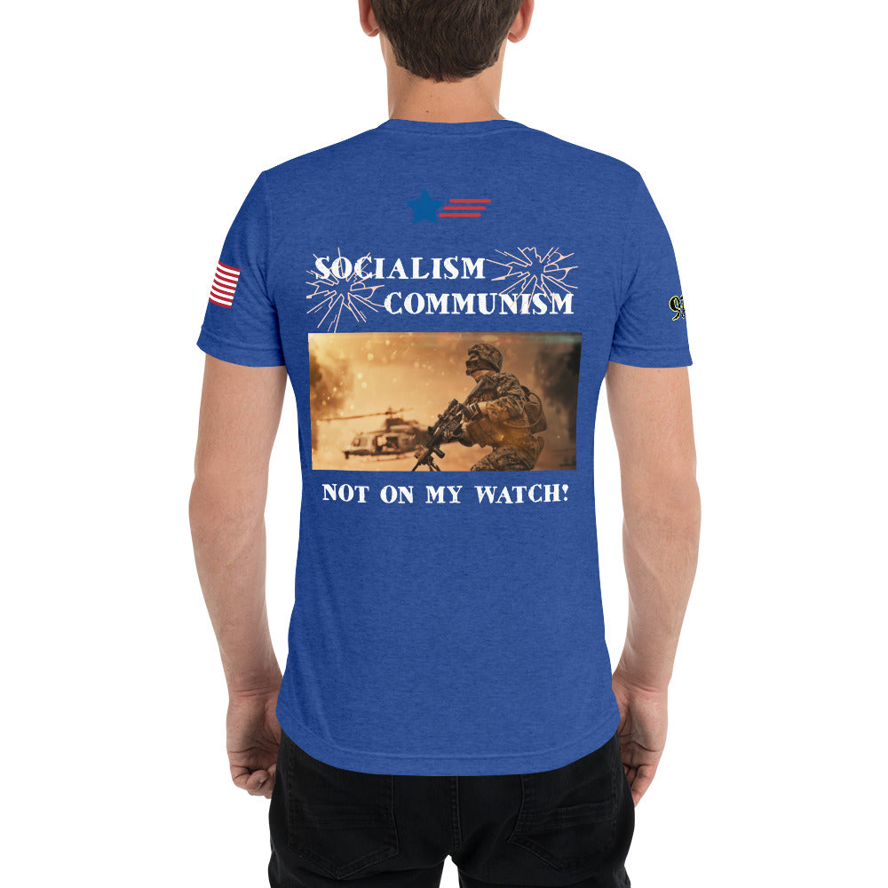 Defender of Freedom 954 Signature Short sleeve t-shirt