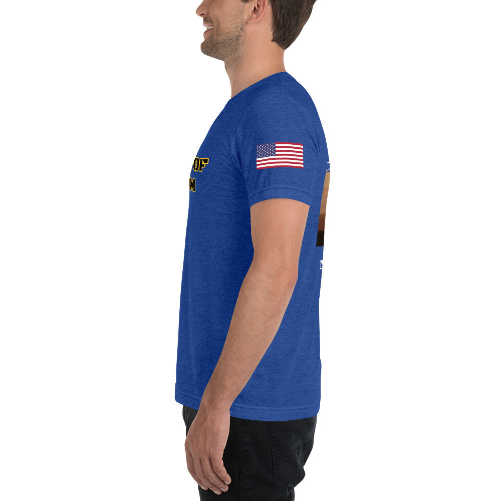 Defender of Freedom 954 Signature Short sleeve t-shirt