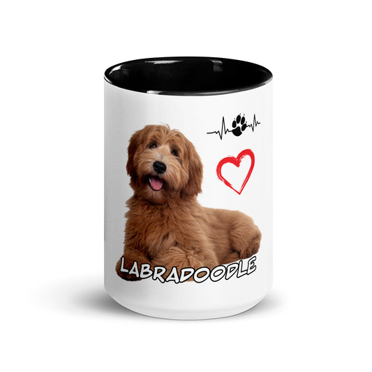 Labradoodle 954 Signature Mug with Color Inside