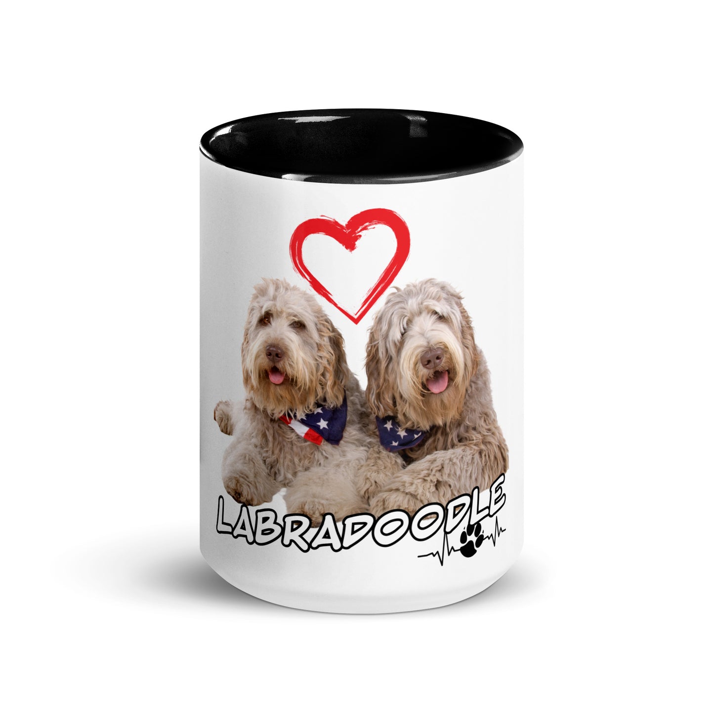 Labradoodles 954 Signature Mug with Color Inside
