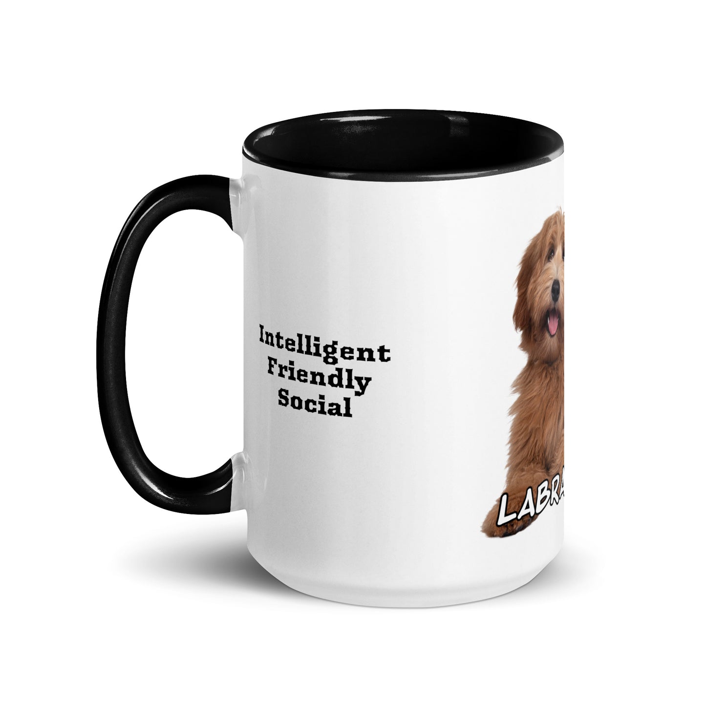 Labradoodle 954 Signature Mug with Color Inside