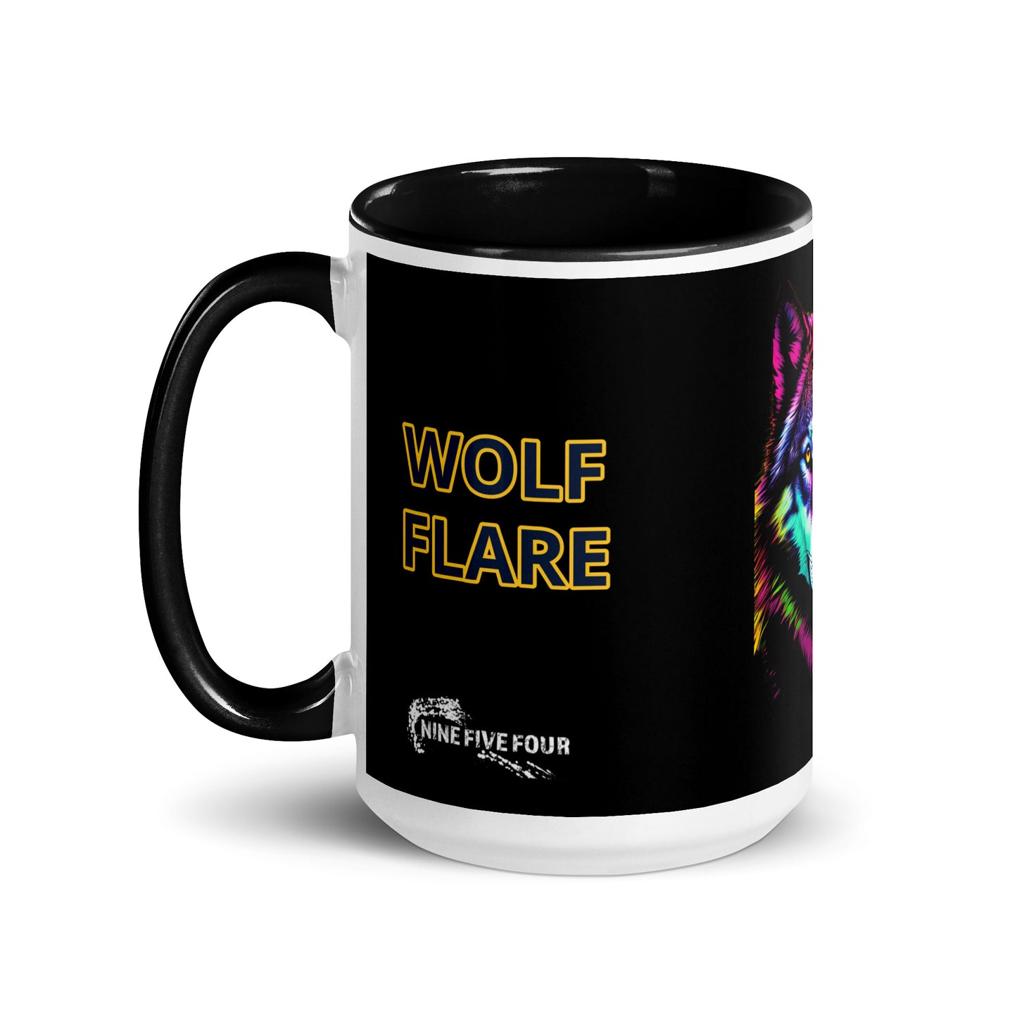 Wolf-Flare 954 Signature Mug with Color Inside
