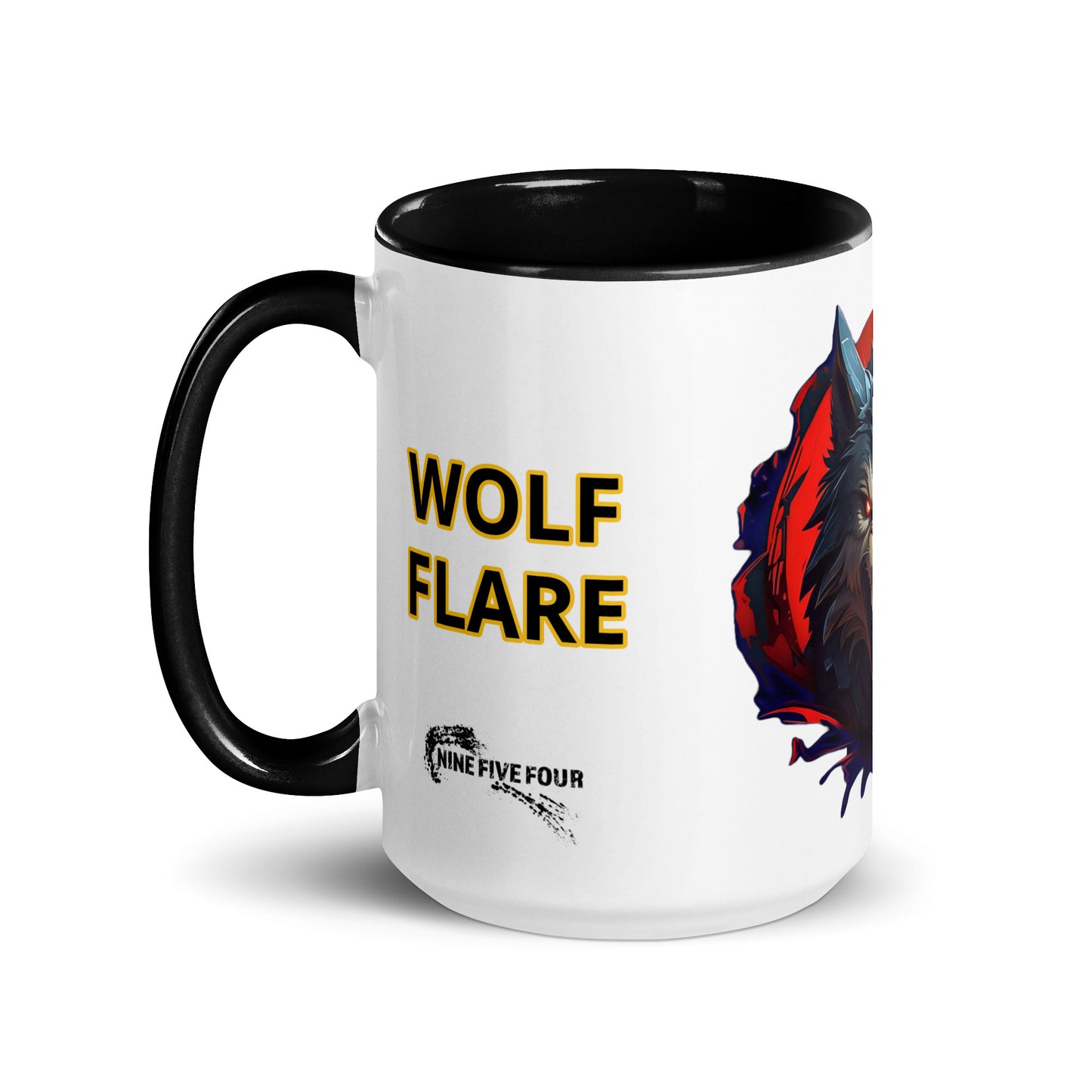 Wolf-Flare 954 Signature Mug with Color Inside