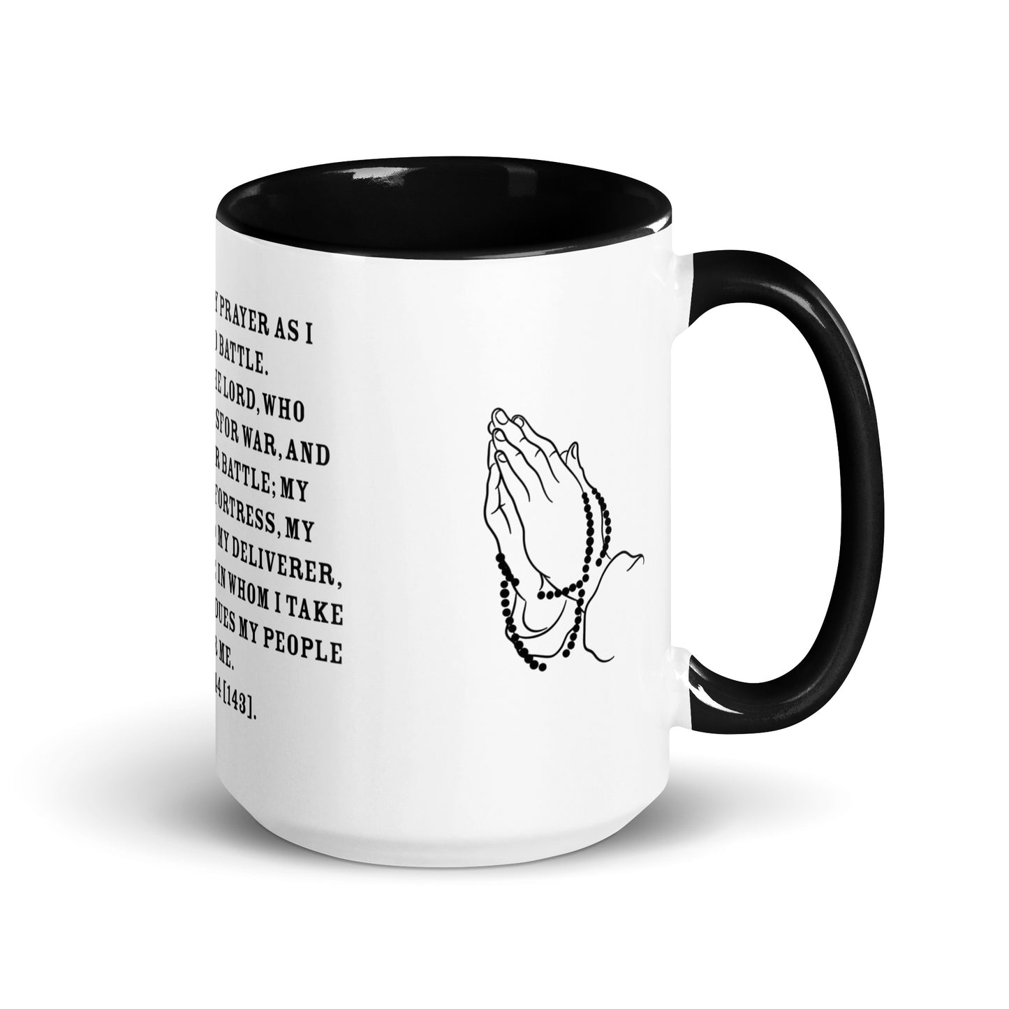 954covenant Solider's Prayer Mug with Color Inside