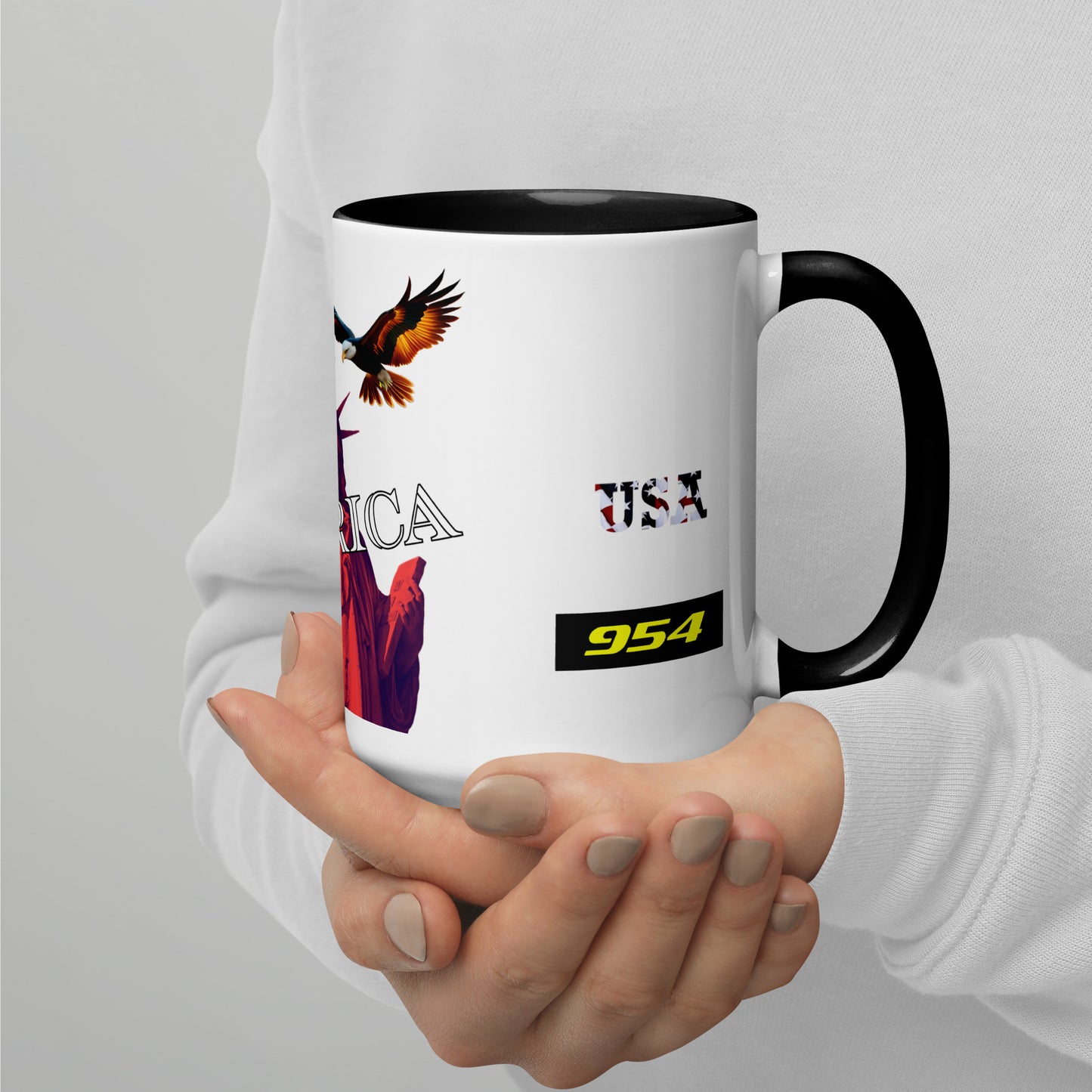 America Liberty 954 Signature Mug with Color Inside