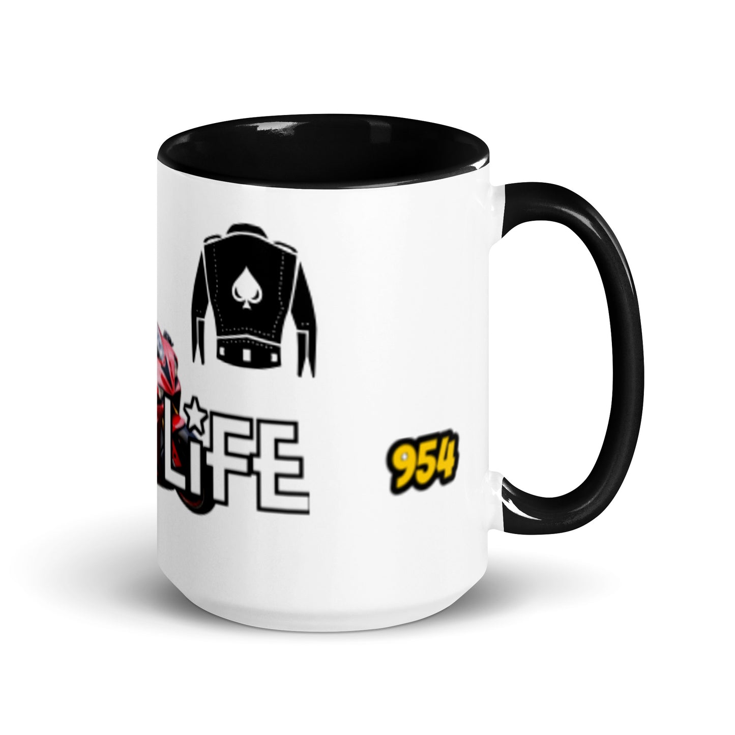 Bike Life 954 Signature Mug with Color Inside
