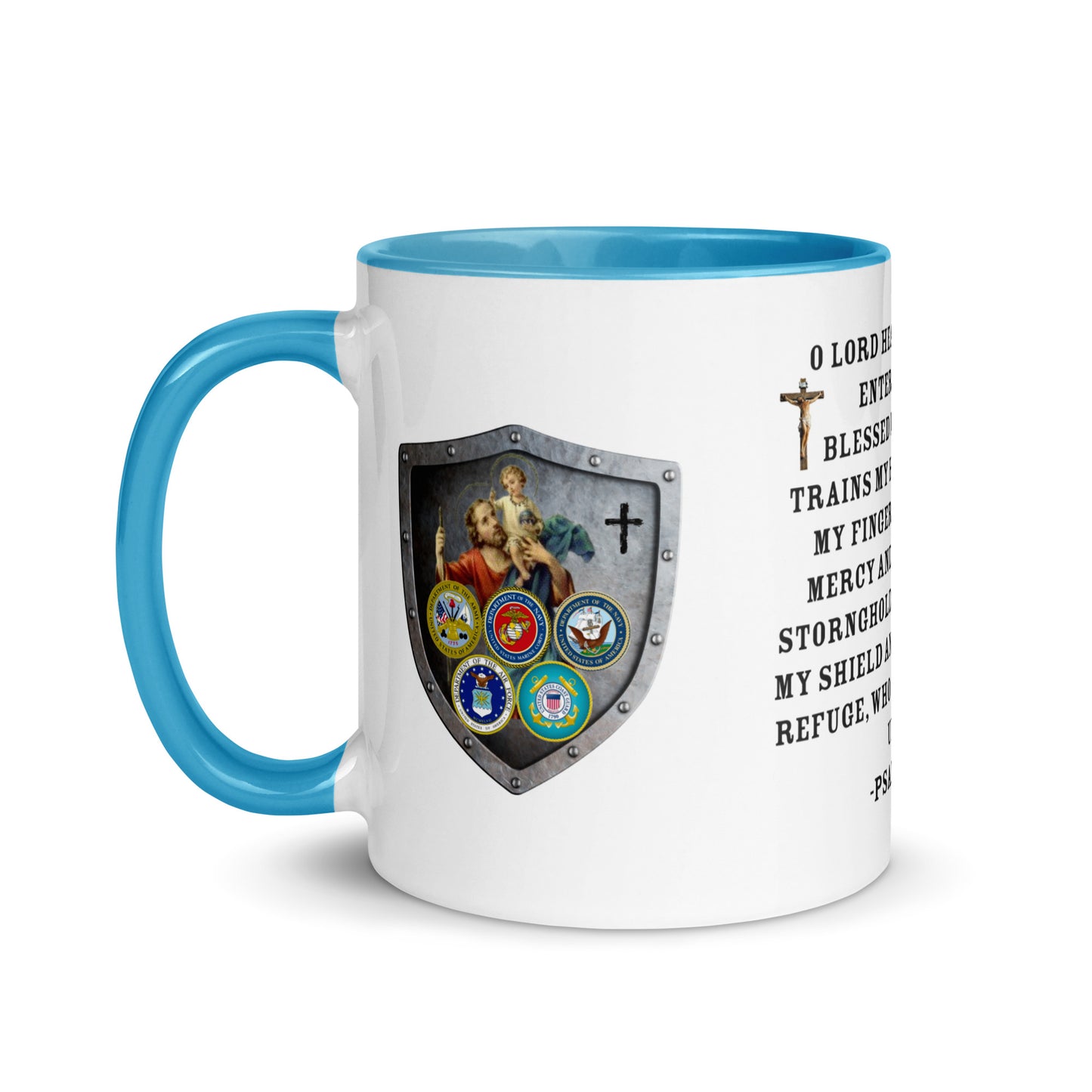 954covenant Solider's Prayer Mug with Color Inside
