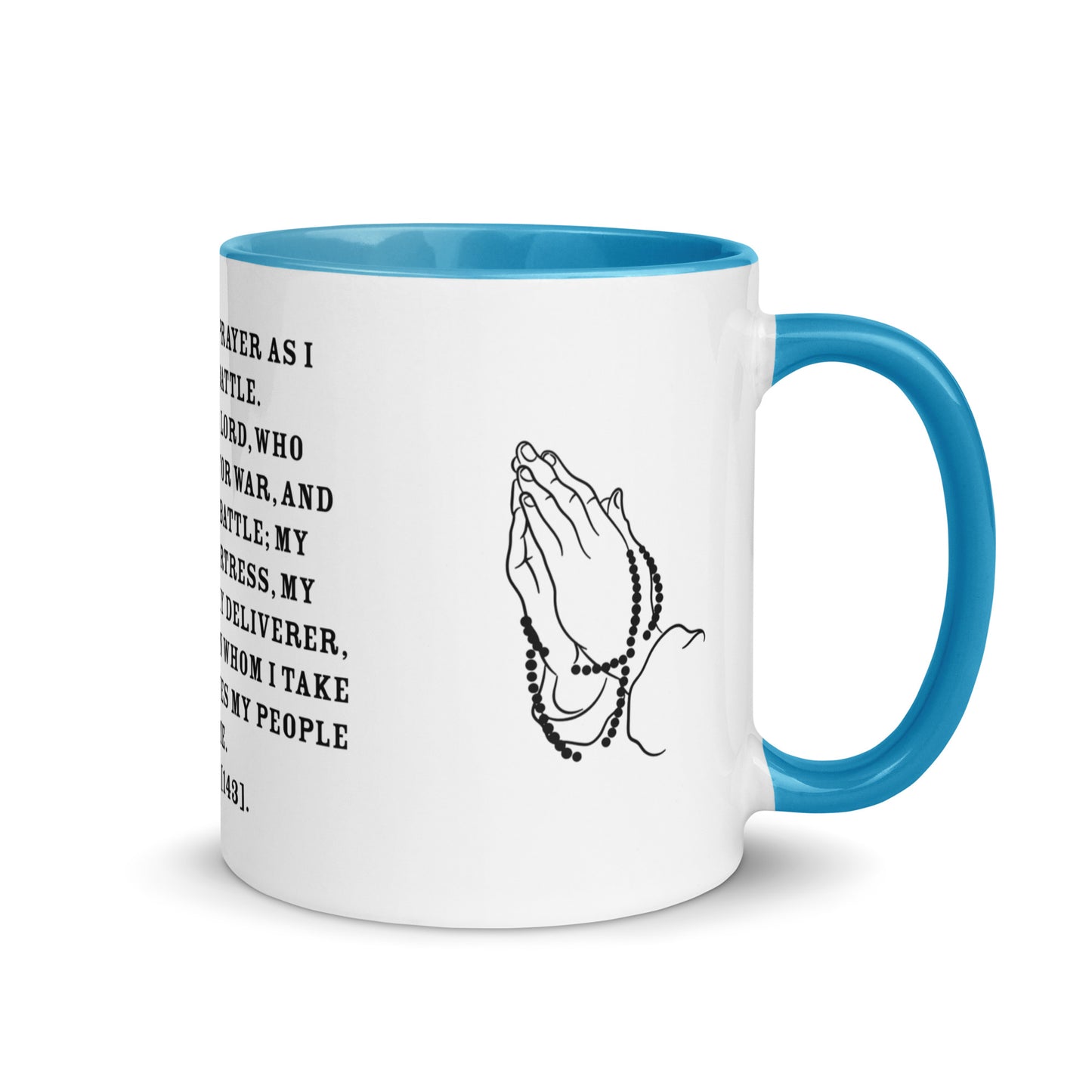 954covenant Solider's Prayer Mug with Color Inside