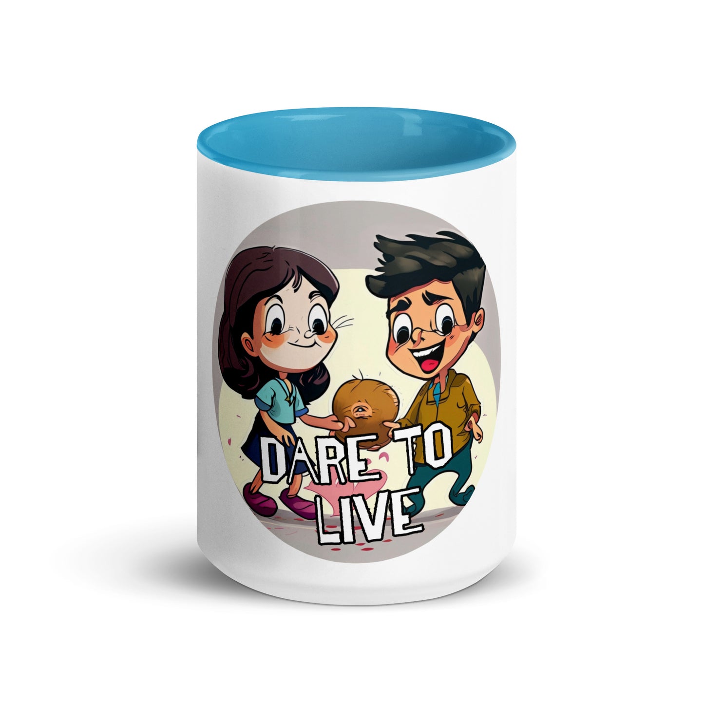 DTL Friendships 954 Signature Mug with Color Inside