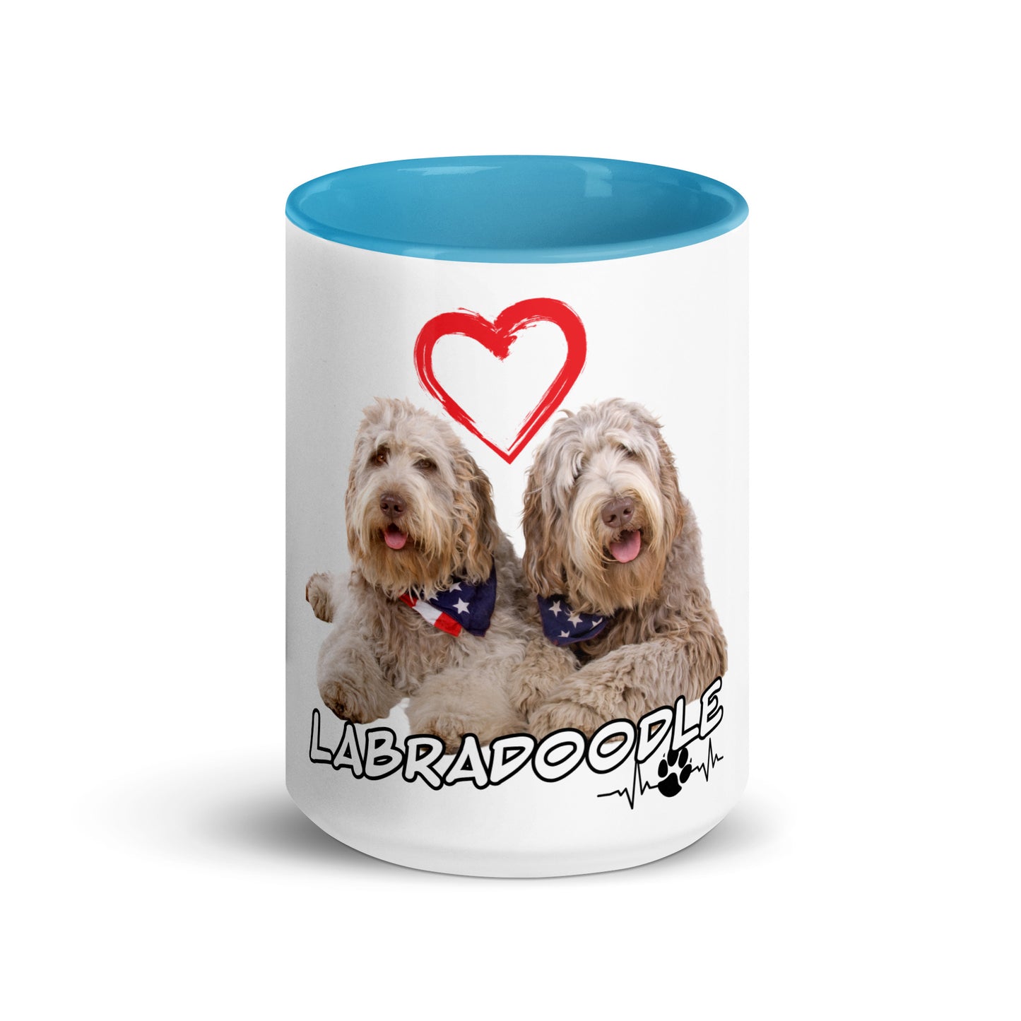 Labradoodles 954 Signature Mug with Color Inside