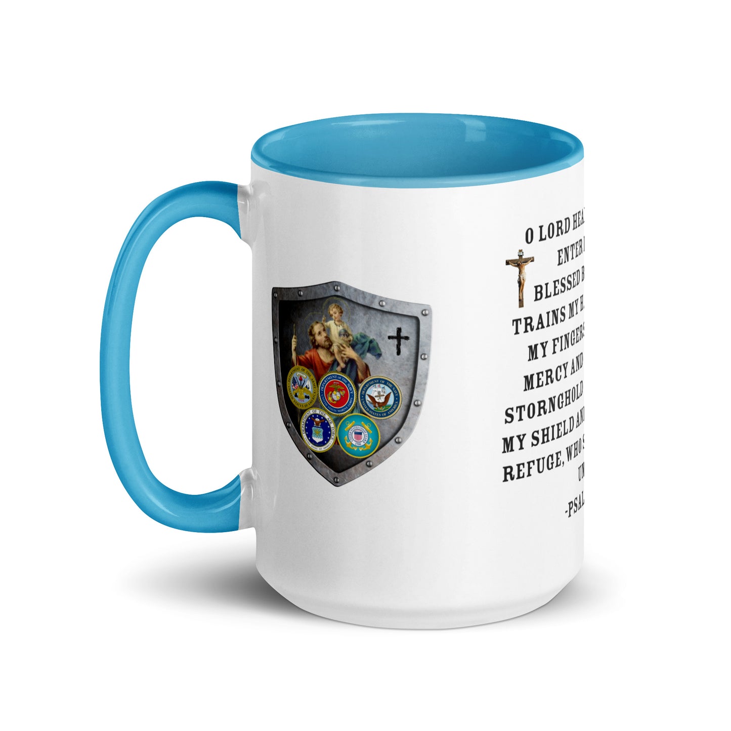 954covenant Solider's Prayer Mug with Color Inside