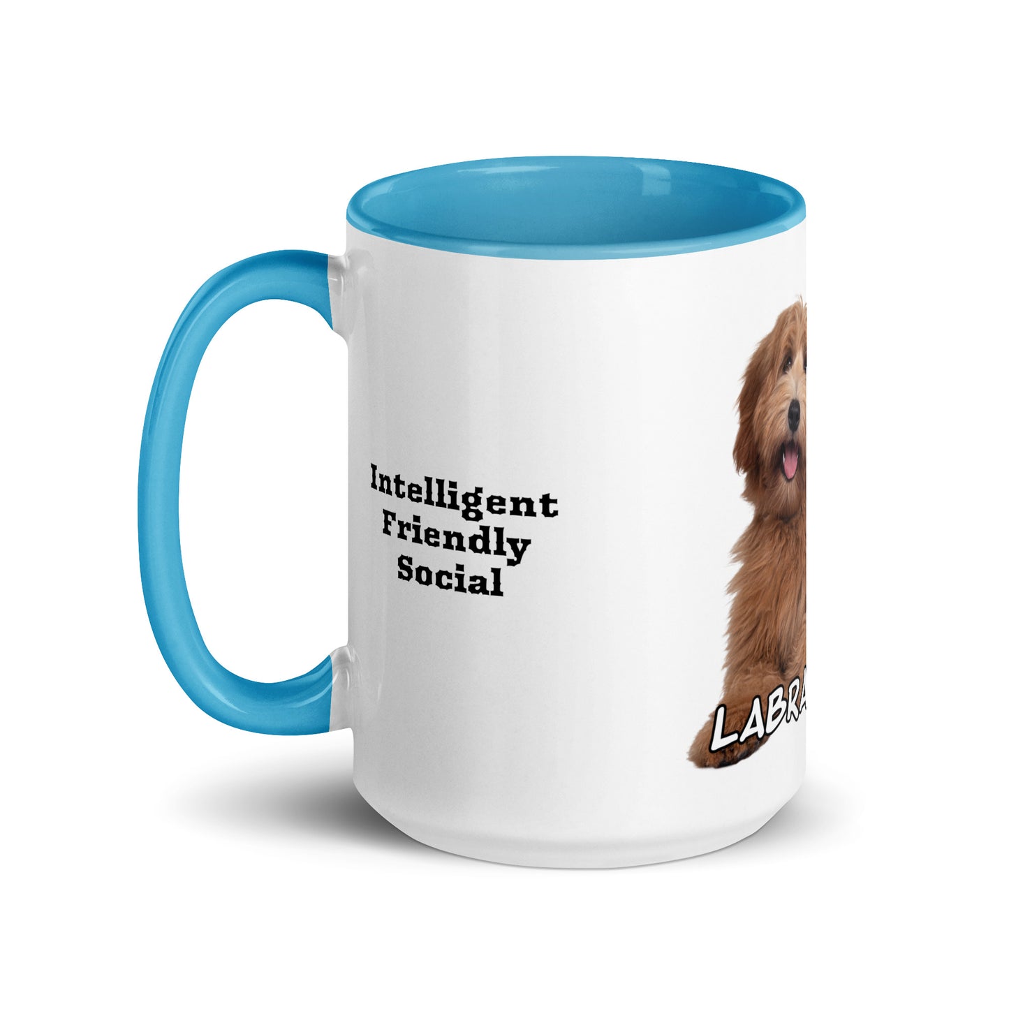 Labradoodle 954 Signature Mug with Color Inside