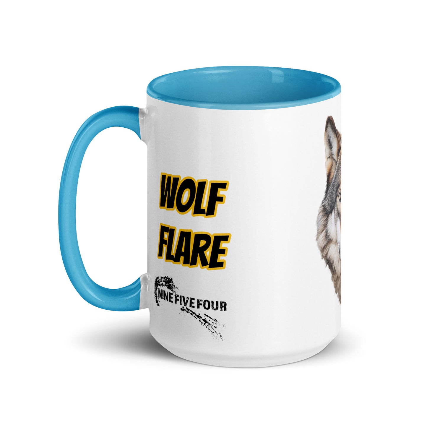 Wolf-Flare 954 Signature Mug with Color Inside