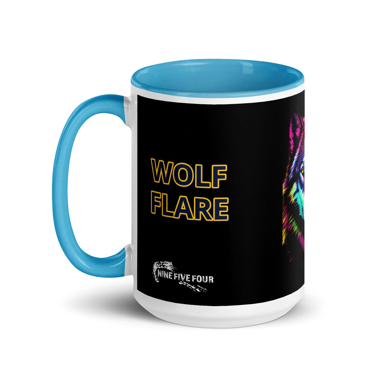 Wolf-Flare 954 Signature Mug with Color Inside