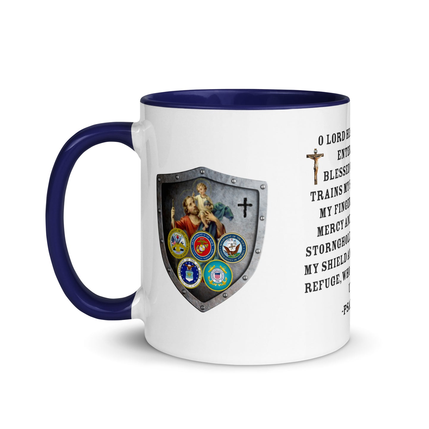 954covenant Solider's Prayer Mug with Color Inside