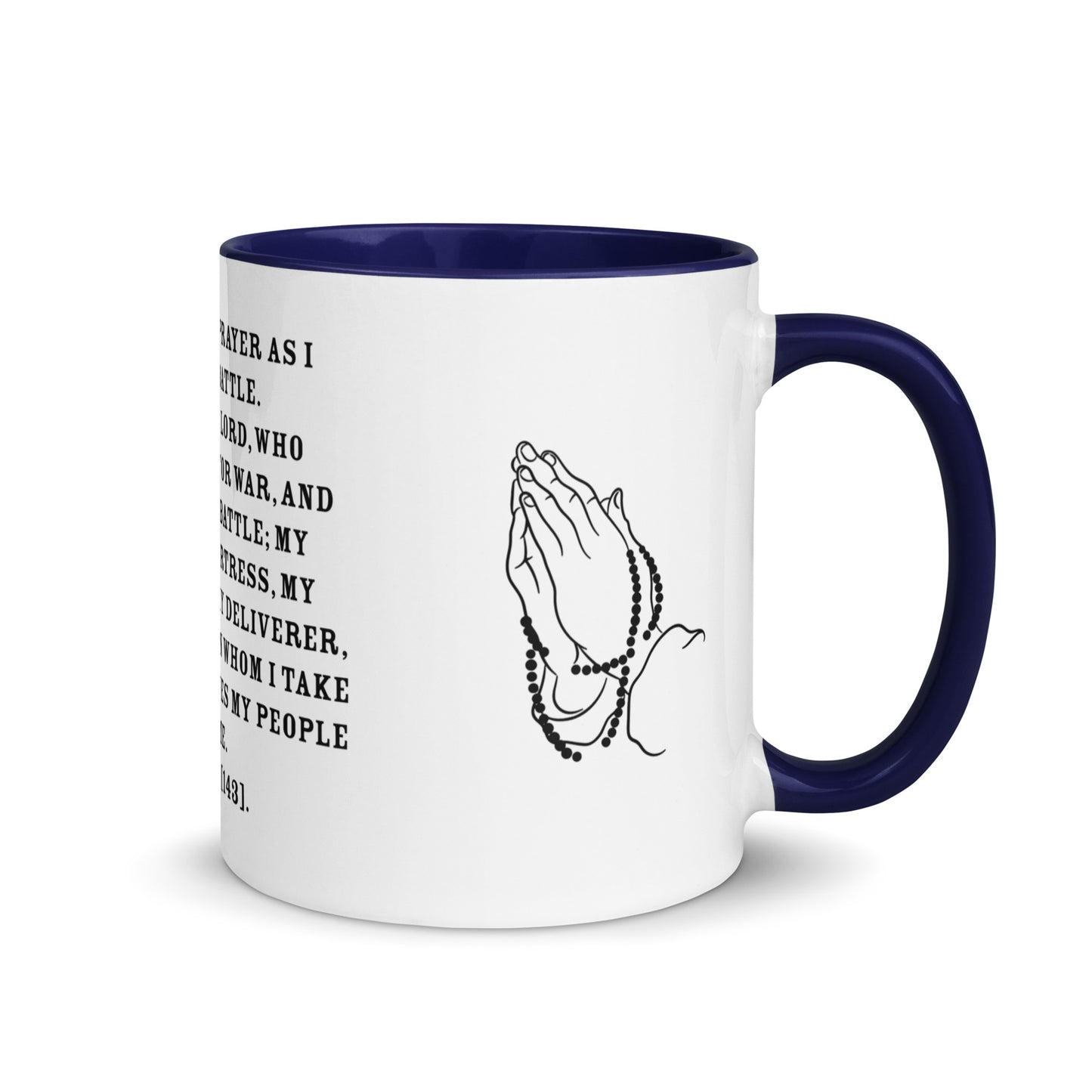 954covenant Solider's Prayer Mug with Color Inside
