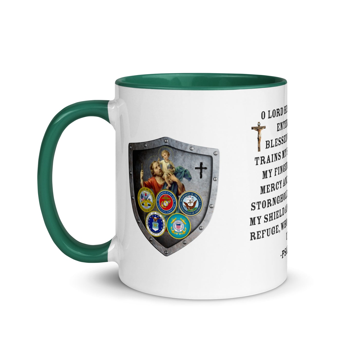 954covenant Solider's Prayer Mug with Color Inside