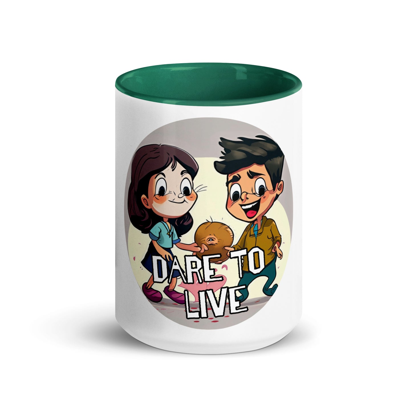 DTL Friendships 954 Signature Mug with Color Inside