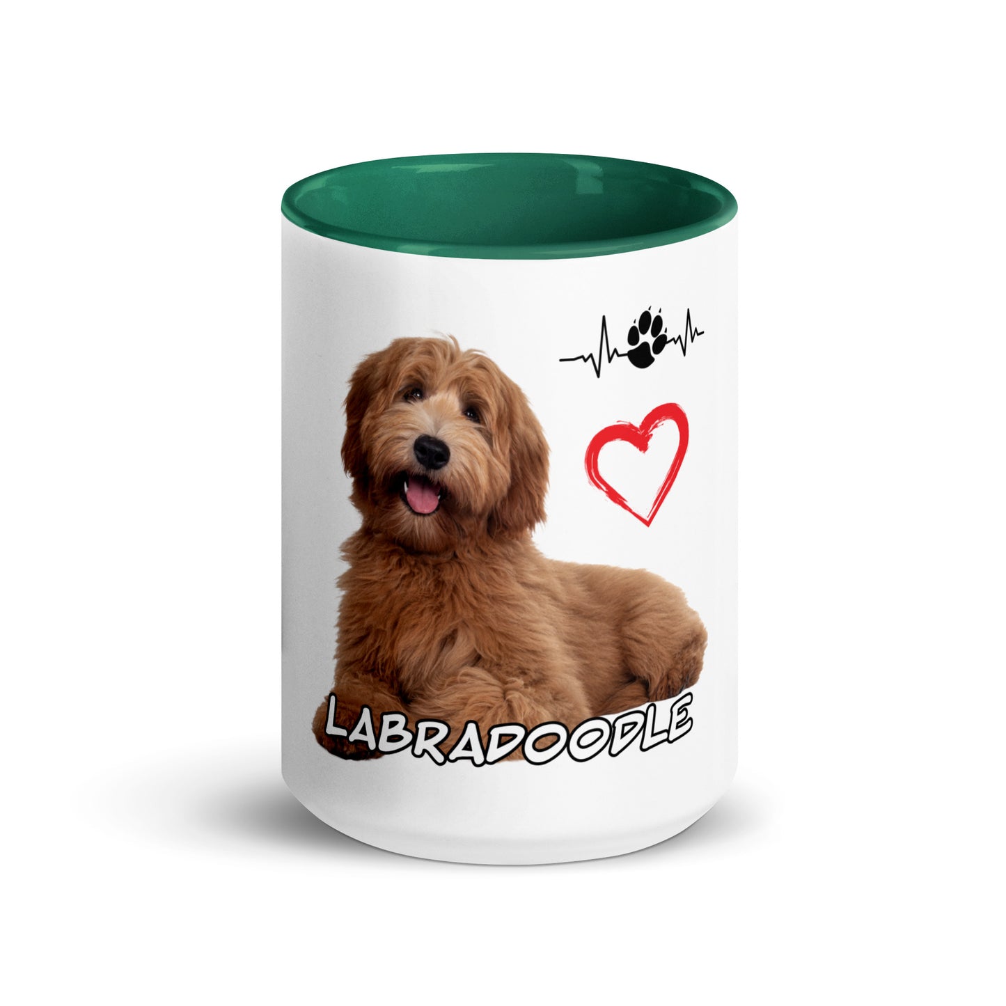 Labradoodle 954 Signature Mug with Color Inside
