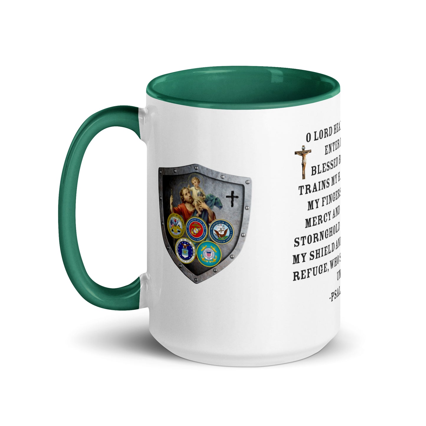954covenant Solider's Prayer Mug with Color Inside