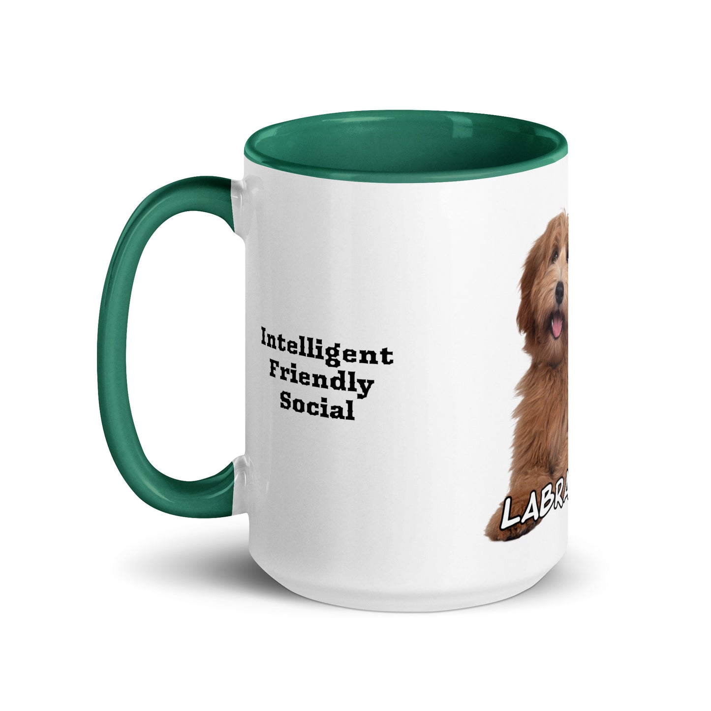 Labradoodle 954 Signature Mug with Color Inside
