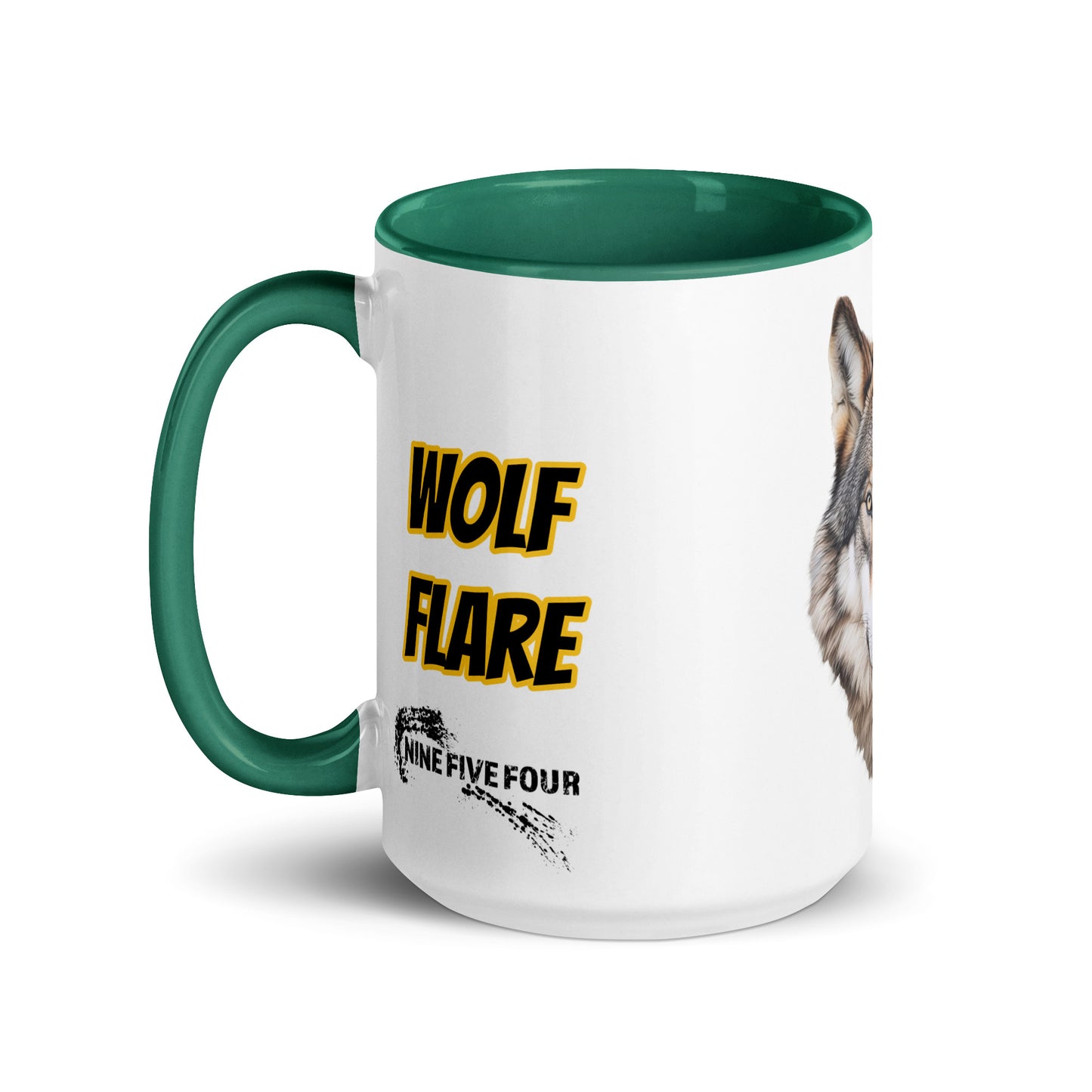 Wolf-Flare 954 Signature Mug with Color Inside
