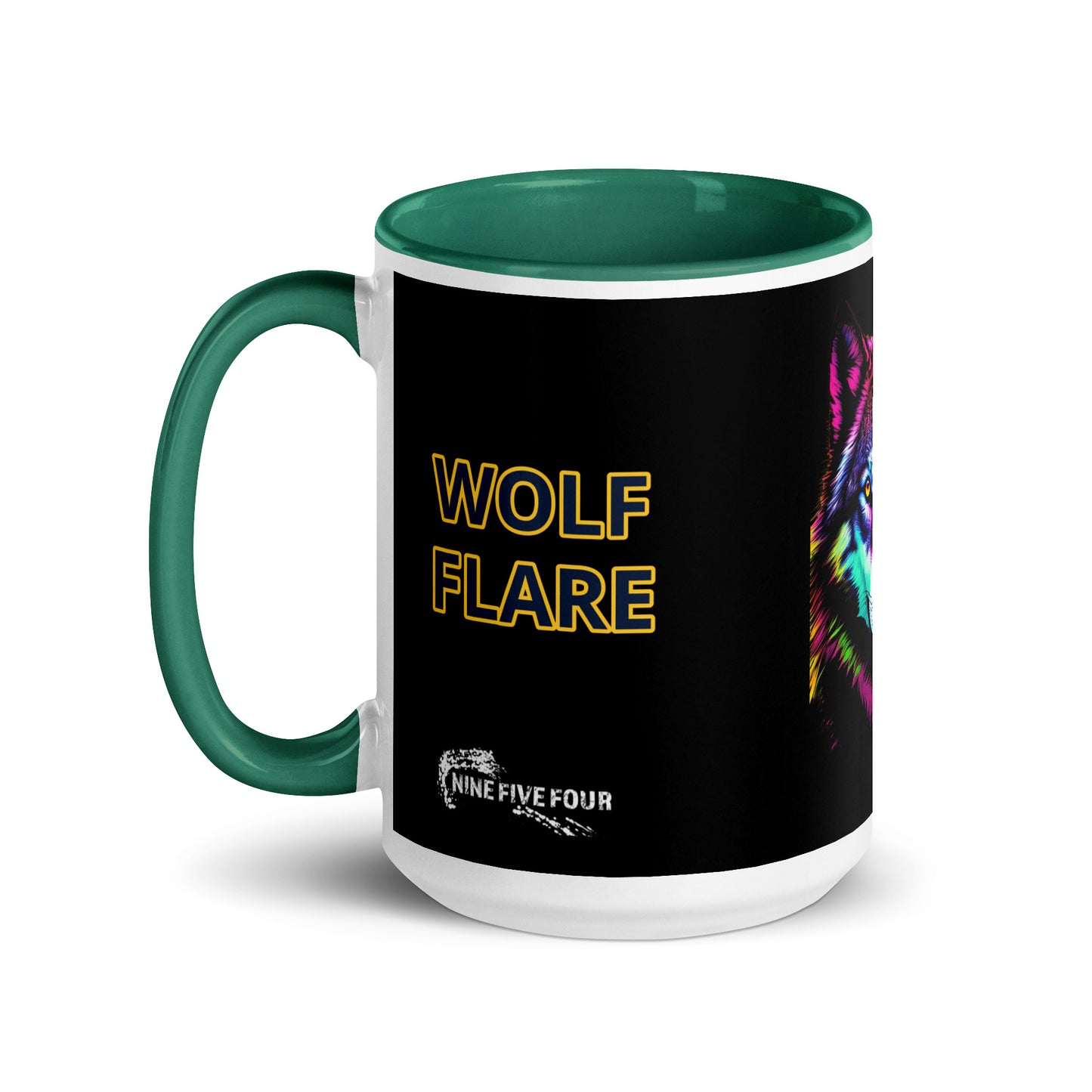 Wolf-Flare 954 Signature Mug with Color Inside