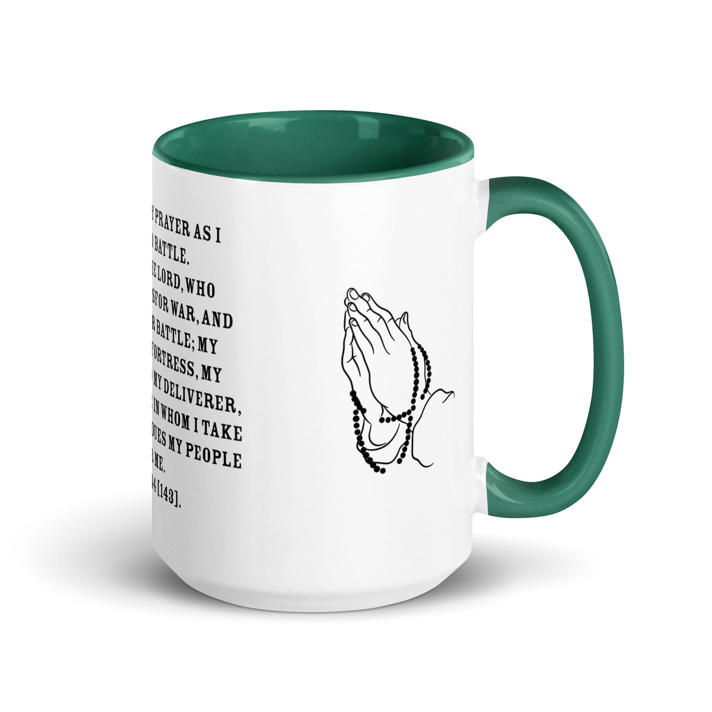 954covenant Solider's Prayer Mug with Color Inside