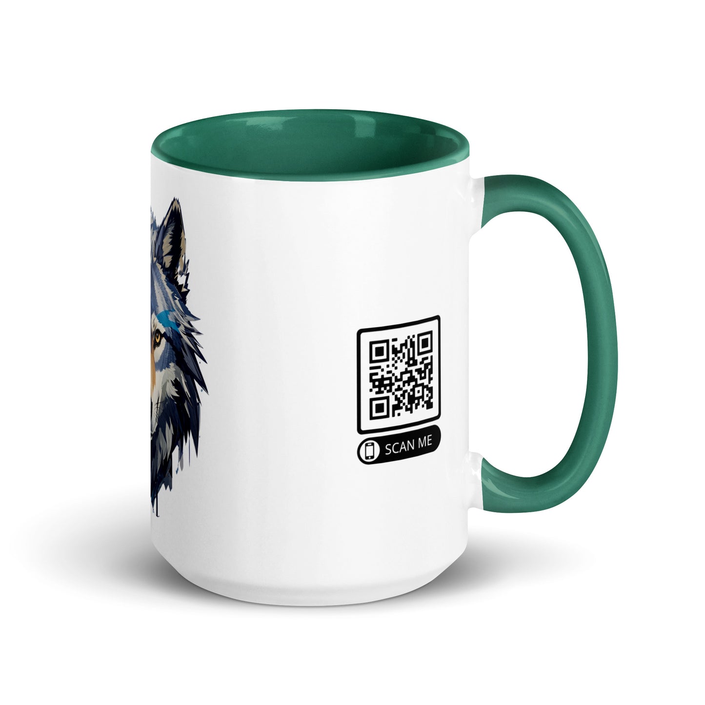Wolf-Flare 954 Signature Mug with Color Inside