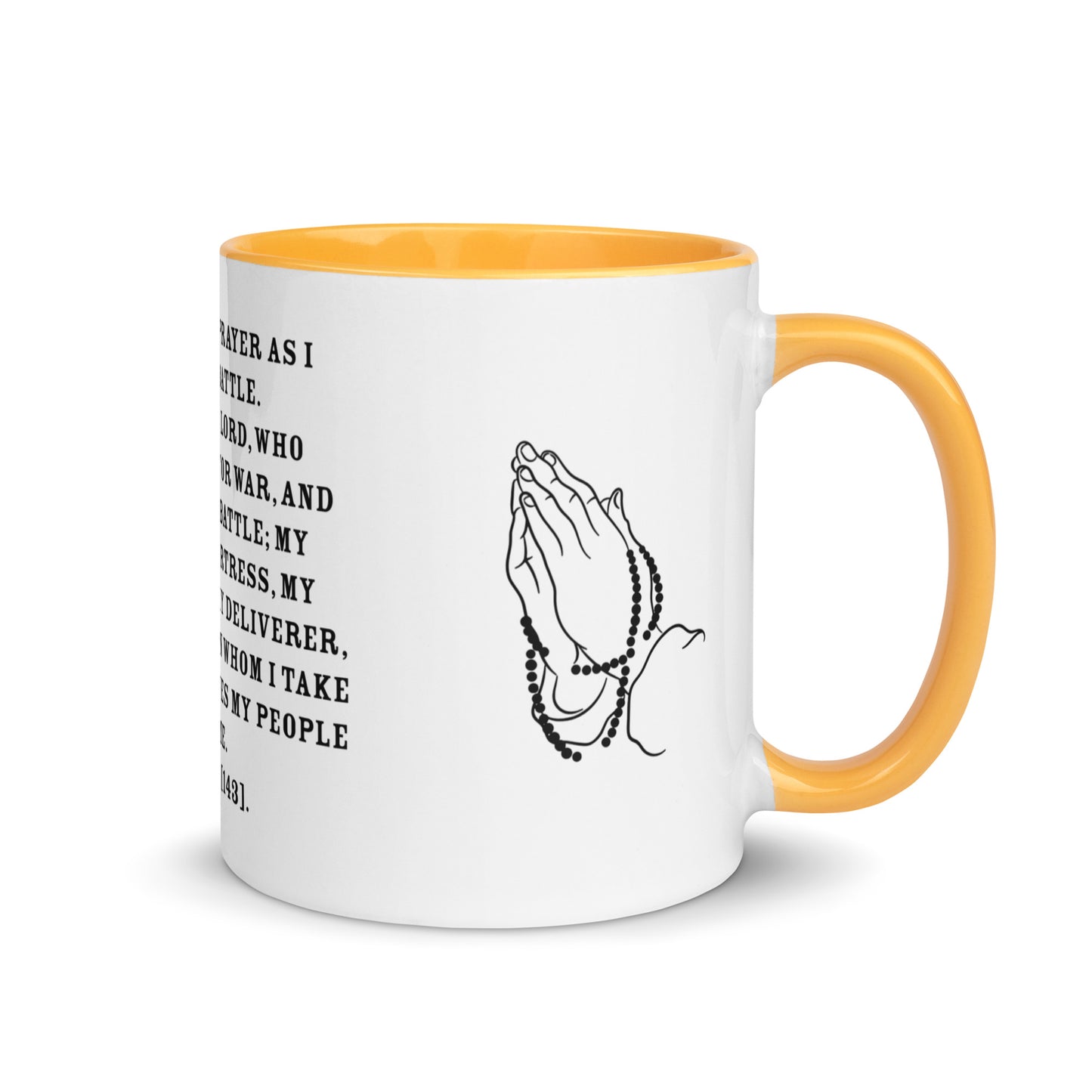 954covenant Solider's Prayer Mug with Color Inside