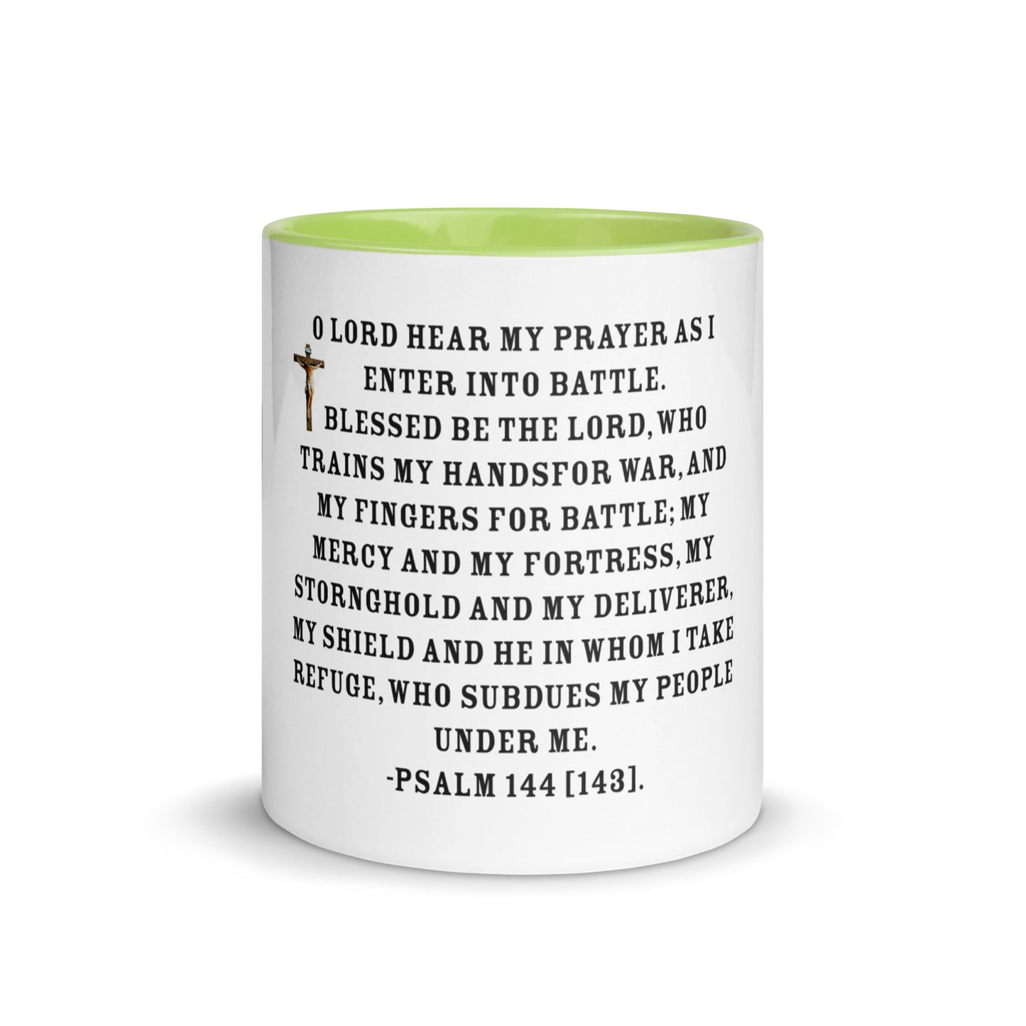 954covenant Solider's Prayer Mug with Color Inside