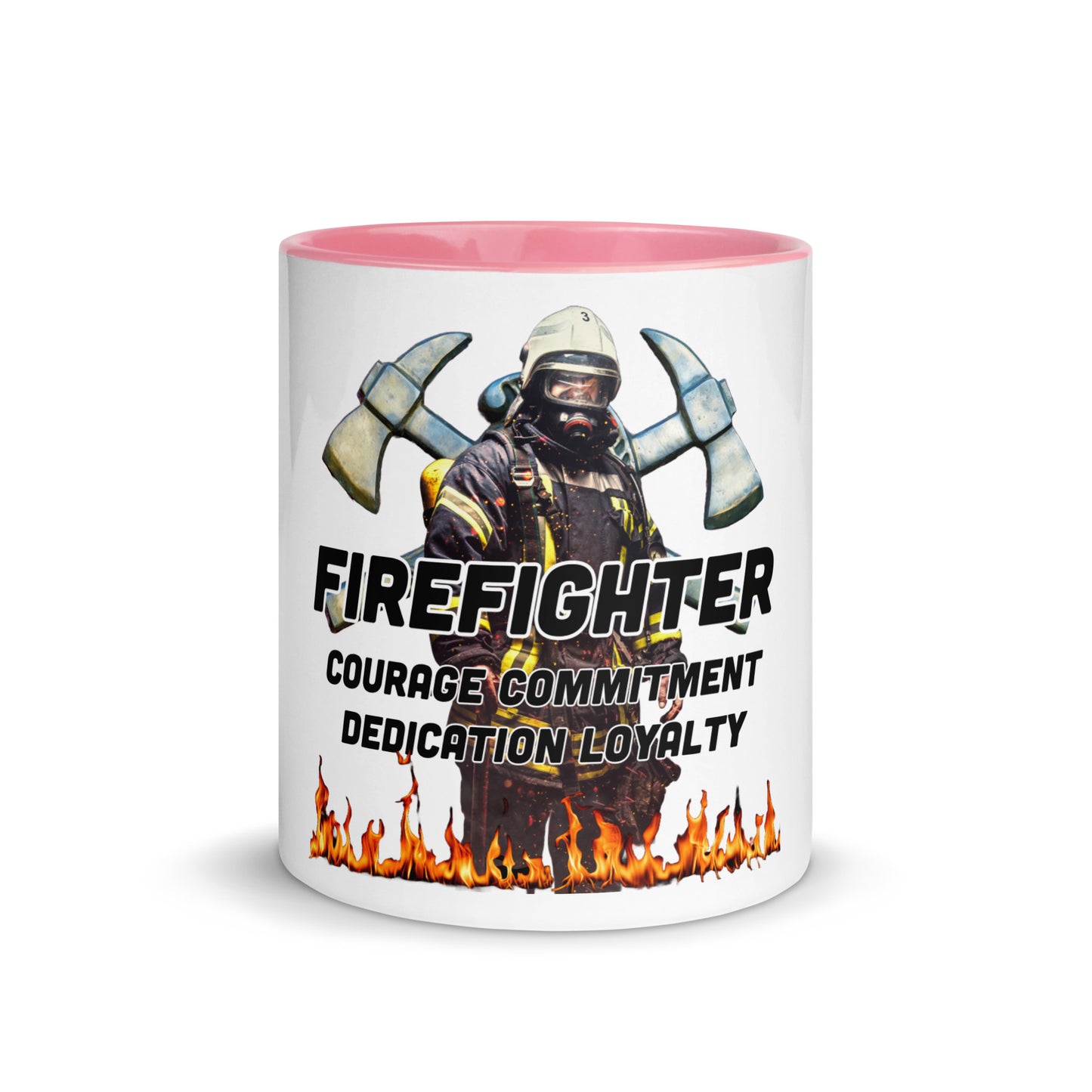 Firefighter 954 Mug with Color Inside