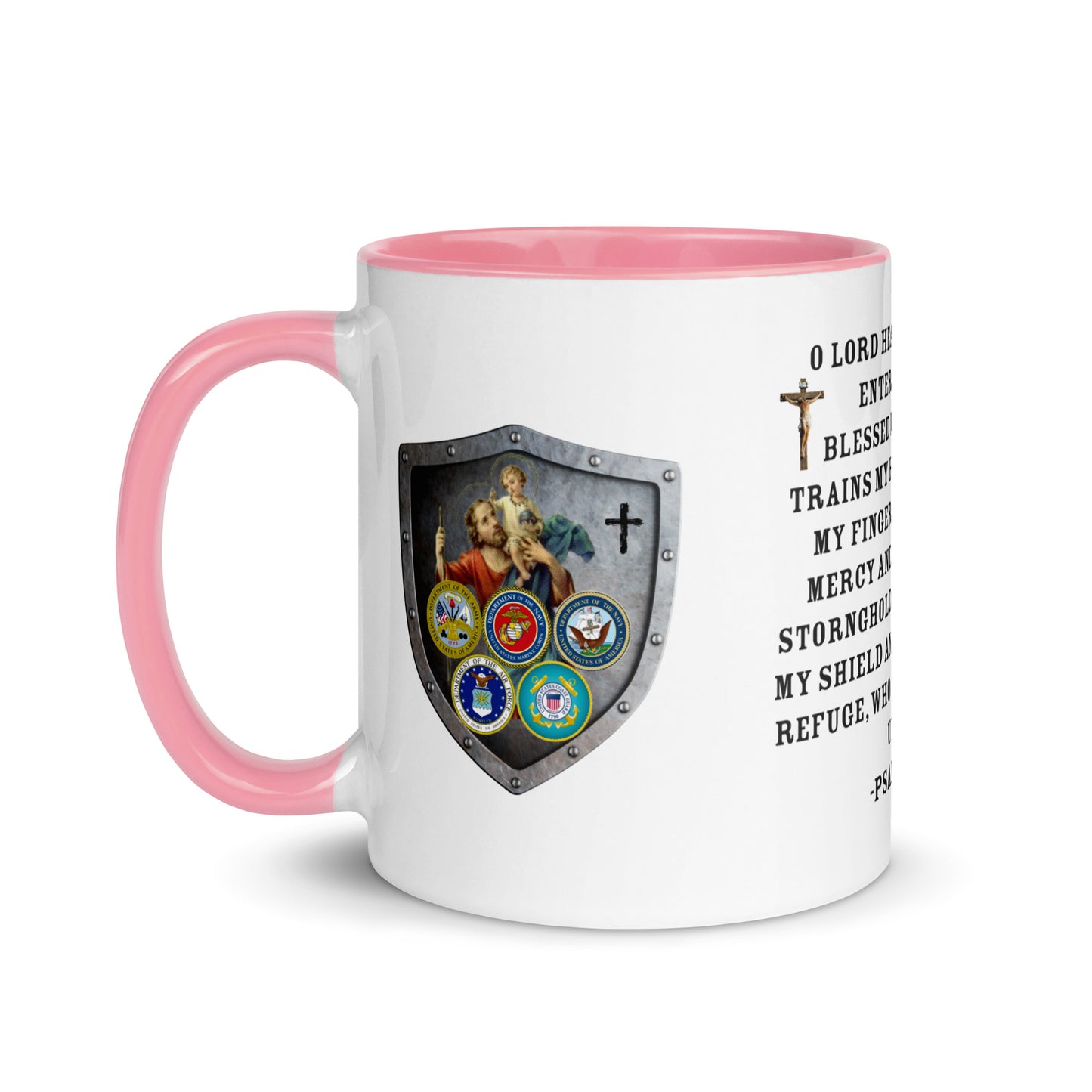 954covenant Solider's Prayer Mug with Color Inside