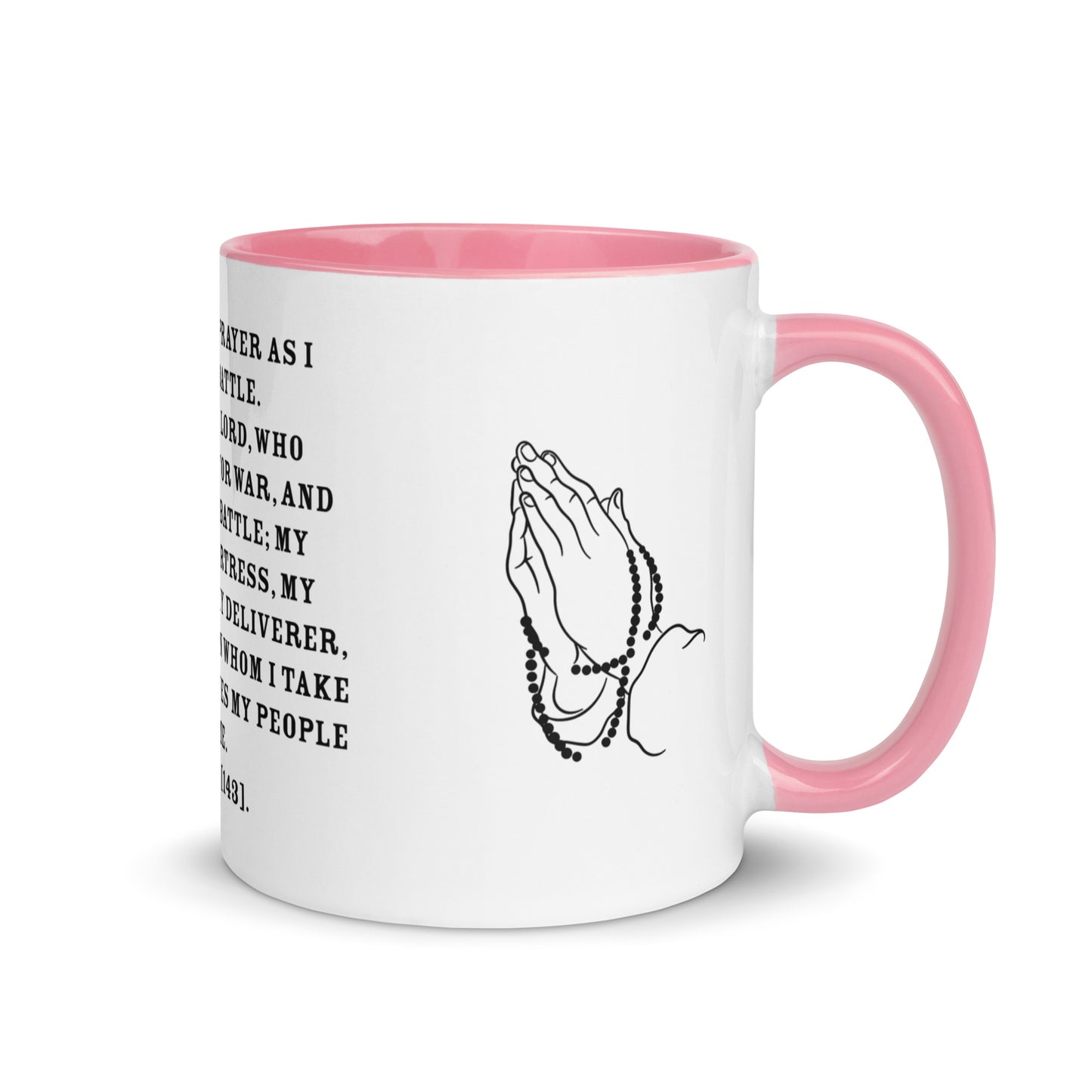 954covenant Solider's Prayer Mug with Color Inside