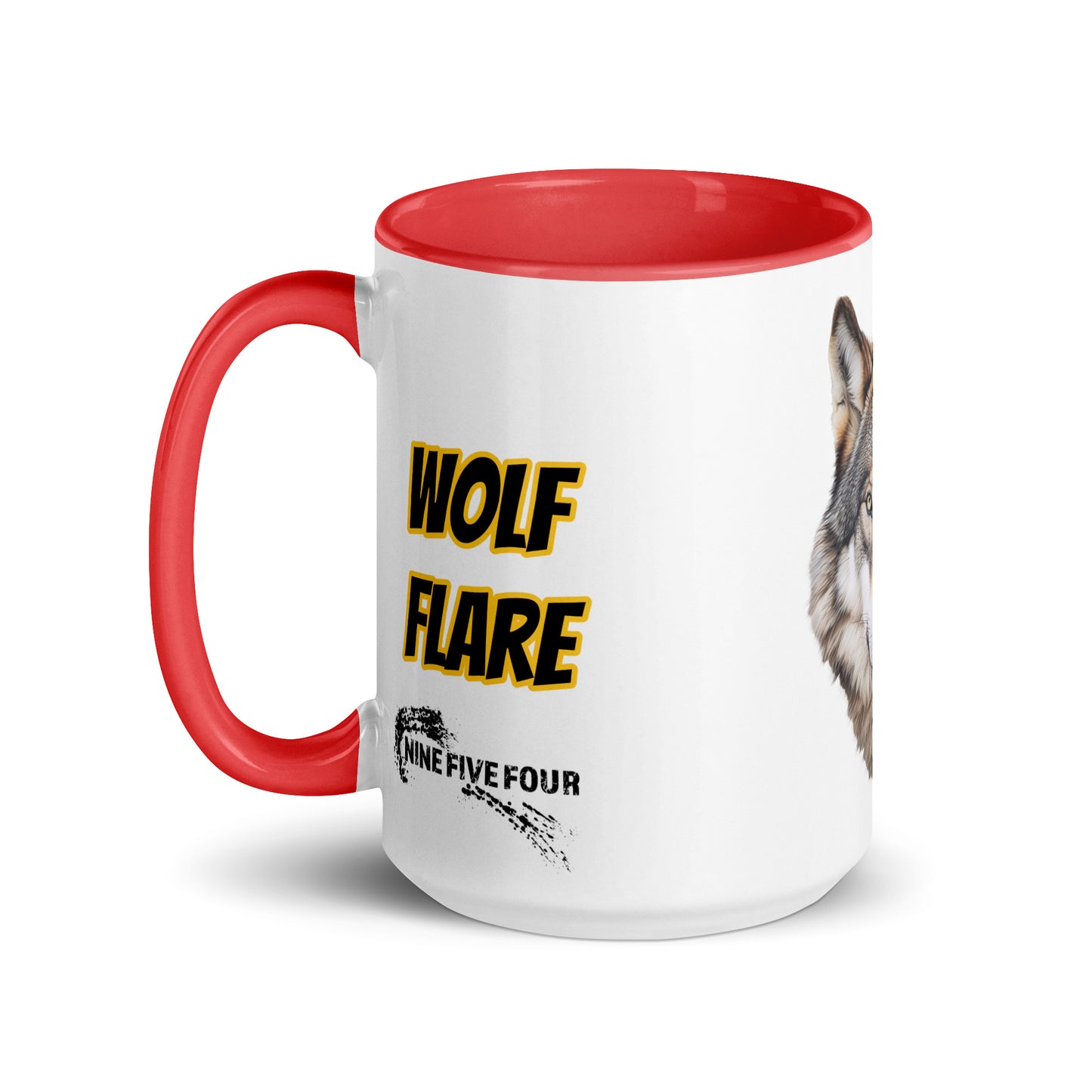Wolf-Flare 954 Signature Mug with Color Inside