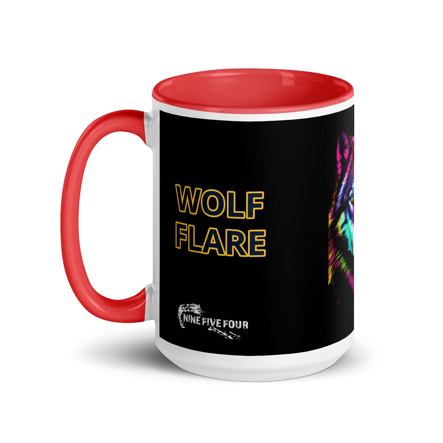 Wolf-Flare 954 Signature Mug with Color Inside
