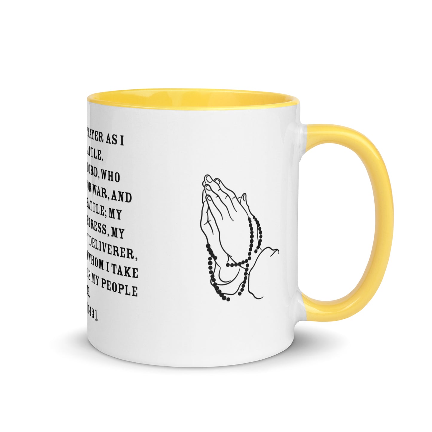 954covenant Solider's Prayer Mug with Color Inside