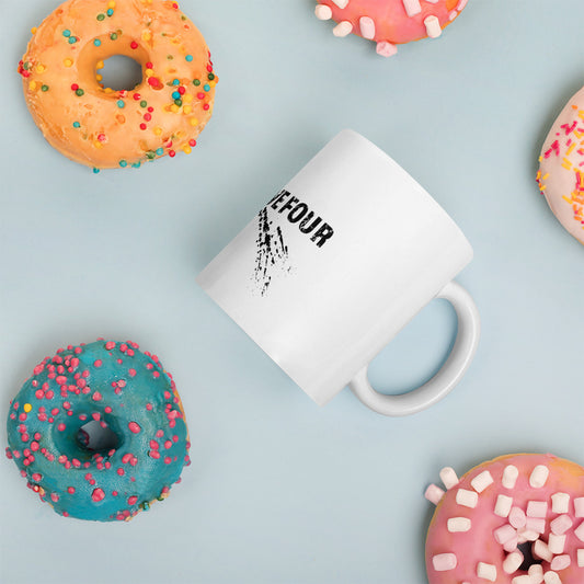 The Wave 954 Signature White glossy mug