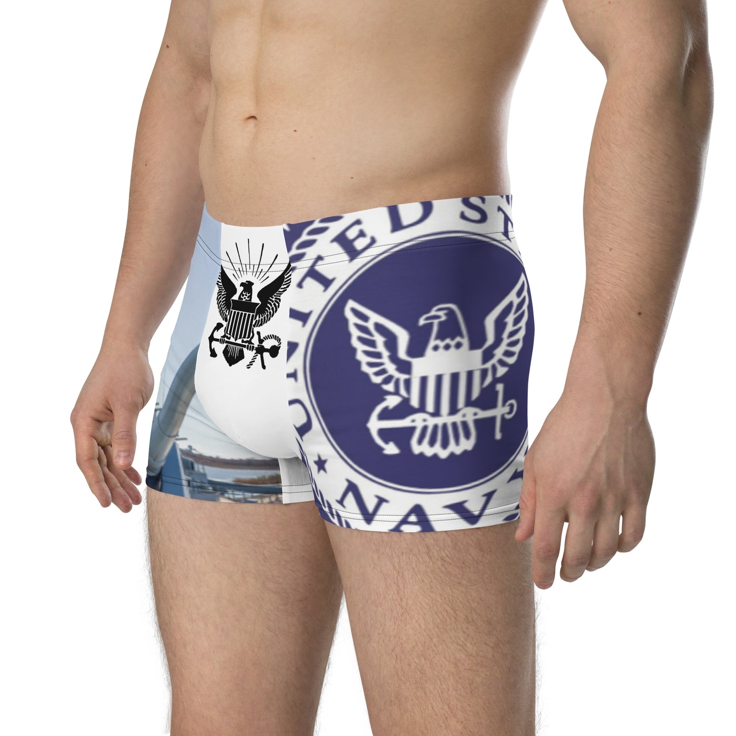 Naval Guns 954 Navy Boxer Briefs