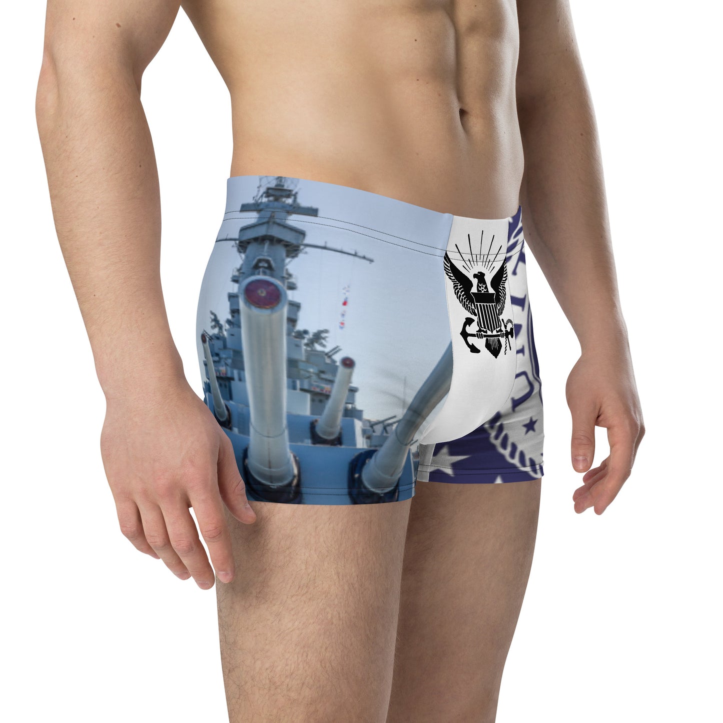 Naval Guns 954 Navy Boxer Briefs