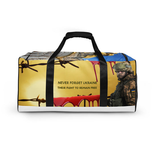 Never Forget Ukraine - Duffle bag